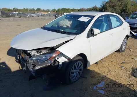 2017 Toyota Corolla Le from USA, damaged, VIN 5YFBURHE0HP721146